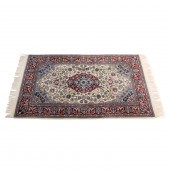 PERSIAN ISPHAHAN CARPET, 3' X
