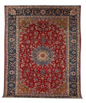 Persian Isphahan Carpet,  9' 8