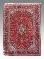PERSIAN ISPHAHAN HAND KNOTTED
