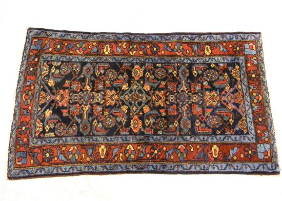 Persian Karaja  red and navy blue