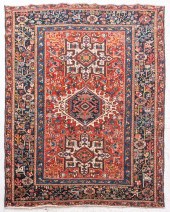 PERSIAN KARAJAH RUG, 6' X 5' P