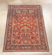PERSIAN KASHAN AREA RUG<br>Per