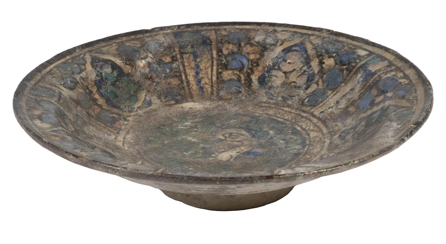 PERSIAN KASHAN GLAZED BOWL Early