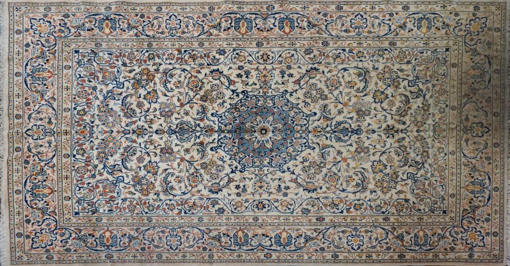 PERSIAN KASHAN HAND KNOTTED WOOL