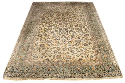 PERSIAN KASHAN RUG, 12&#039; X