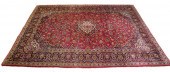 PERSIAN KASHAN RUG, 9' X 12'Pe