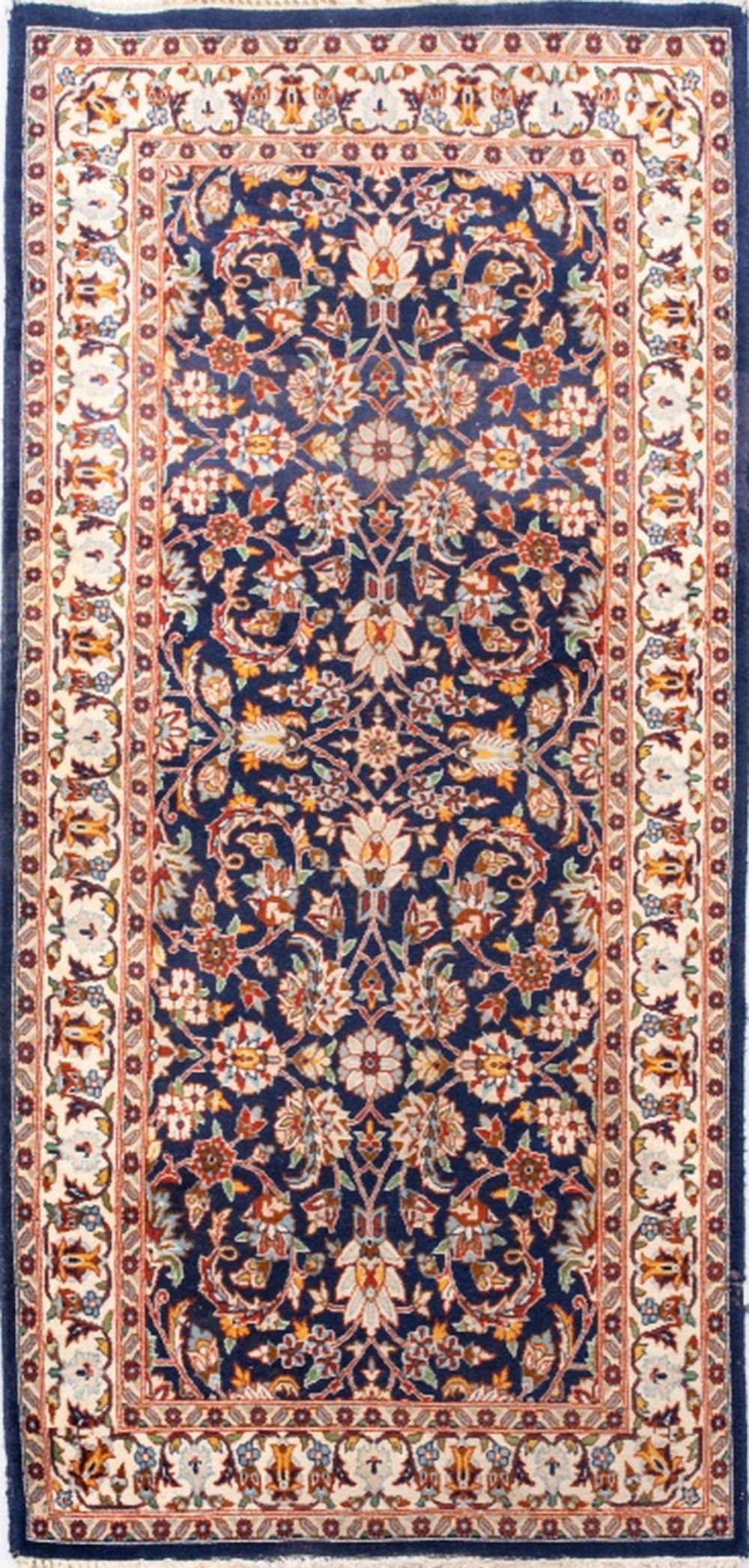 PERSIAN KASHAN RUNNER, 5' 3" L X 2'