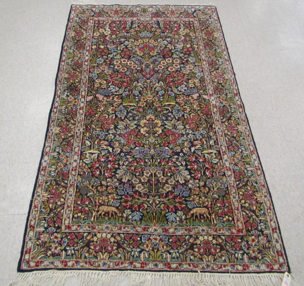 PERSIAN KERMAN AREA RUG, KERMAN