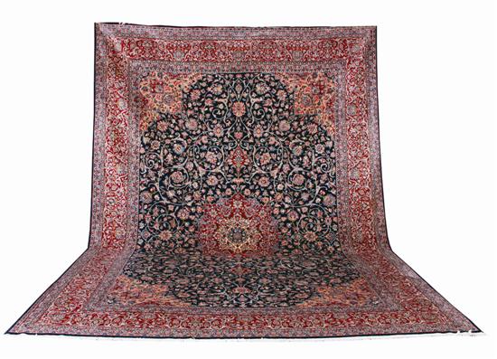 Persian Kerman carpet 11'2'' x