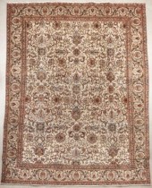 PERSIAN KERMAN CARPETAn antiqu