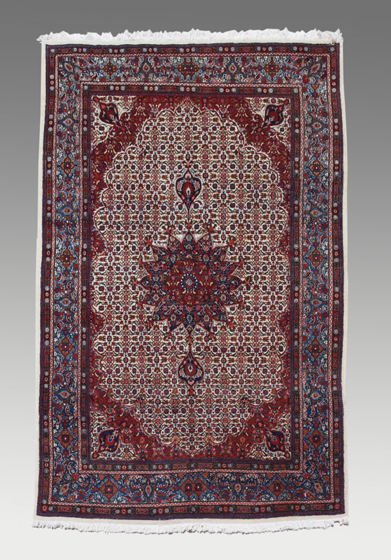 PERSIAN KHORASSAN HAND KNOTTED WOOL