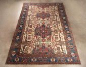 PERSIAN LARGE ANTIQUE HAND WOV