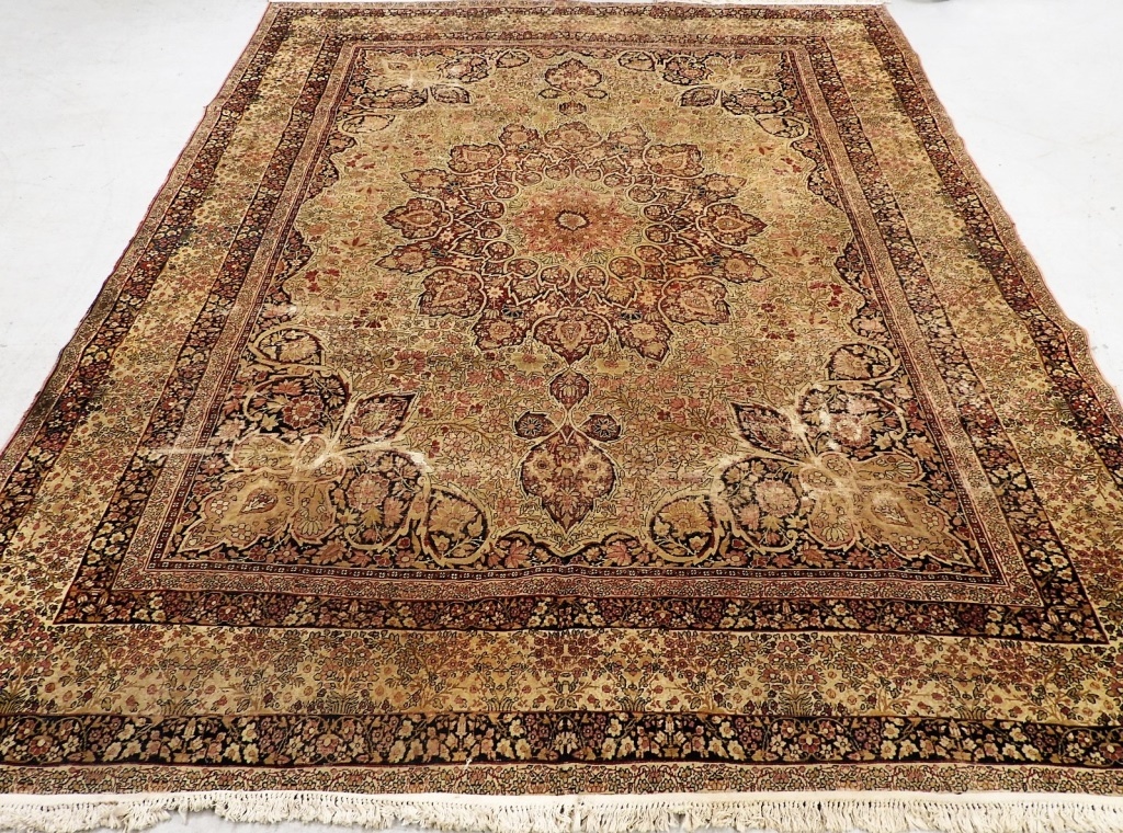 PERSIAN LAVAR KERMAN RUG CARPET