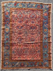 PERSIAN LILIHAN RUG5' 2" wide,