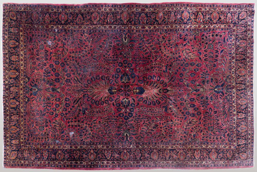 PERSIAN LILIHAN SAROUK HAND KNOTTED