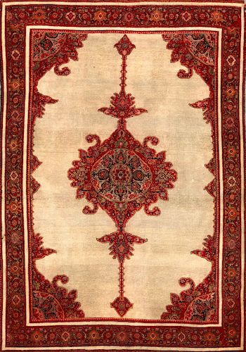 PERSIAN MALAYER HAND-KNOTTED