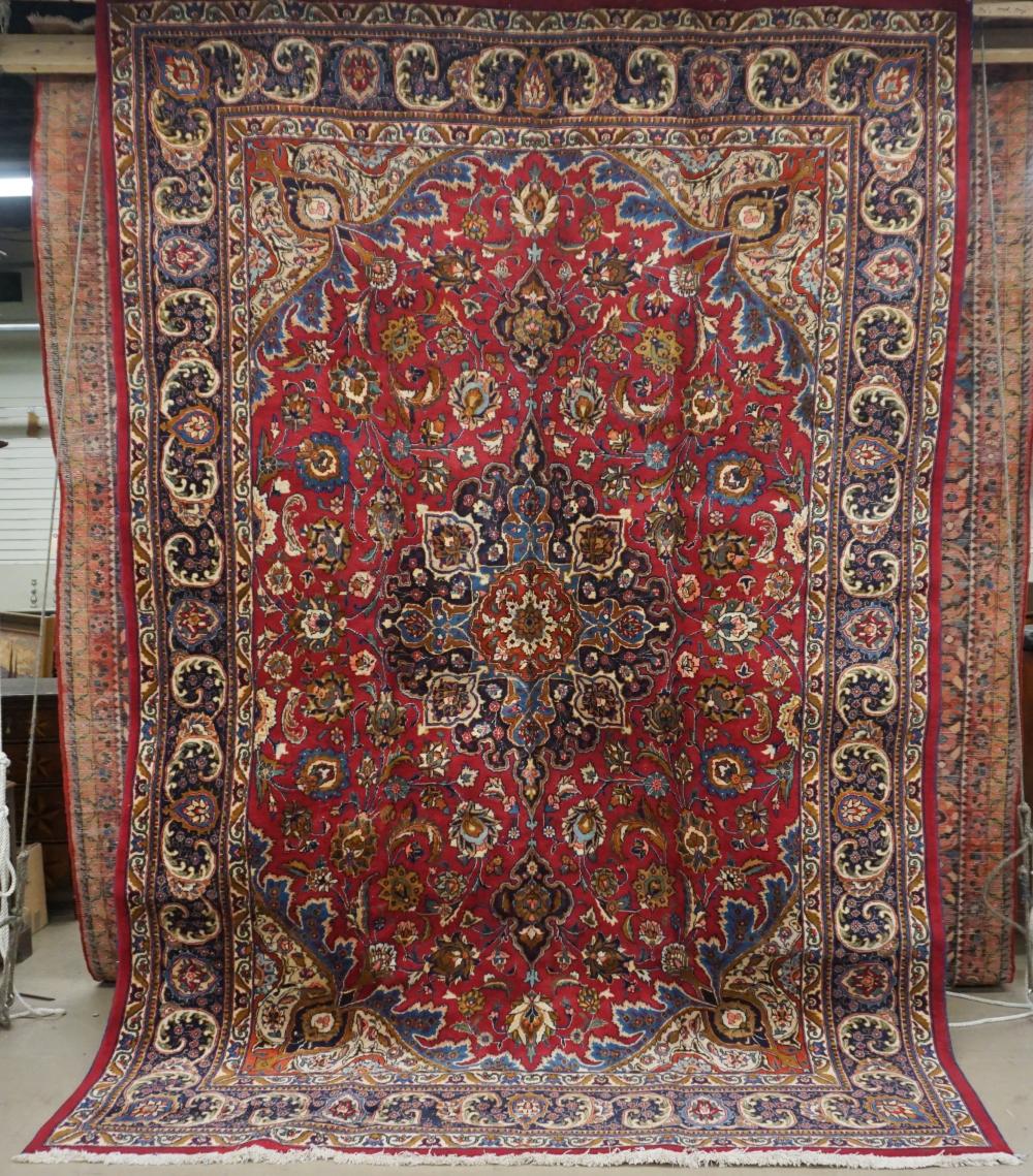 PERSIAN MASHAD RUG, 7 FT X 10