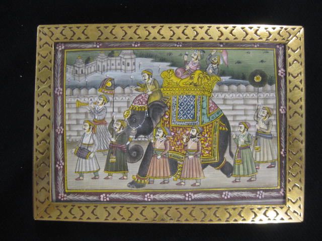Persian Miniature Painting on