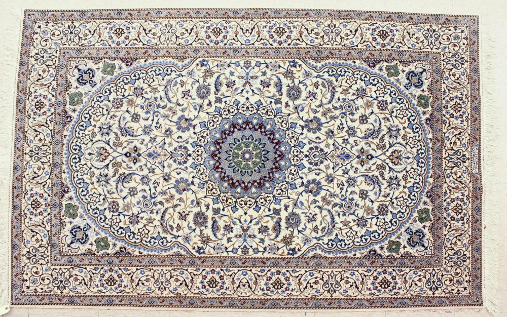 PERSIAN NAIN AREA RUG, ISFAHAN