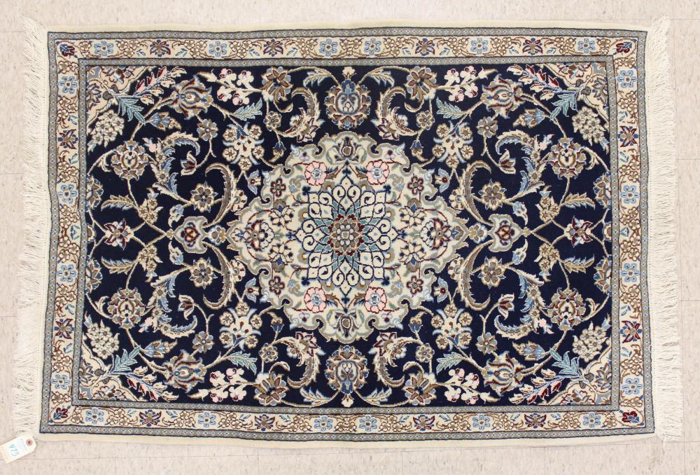 PERSIAN NAIN AREA RUG, ISFAHAN