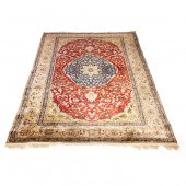 PERSIAN NAIN PART SILK CARPET