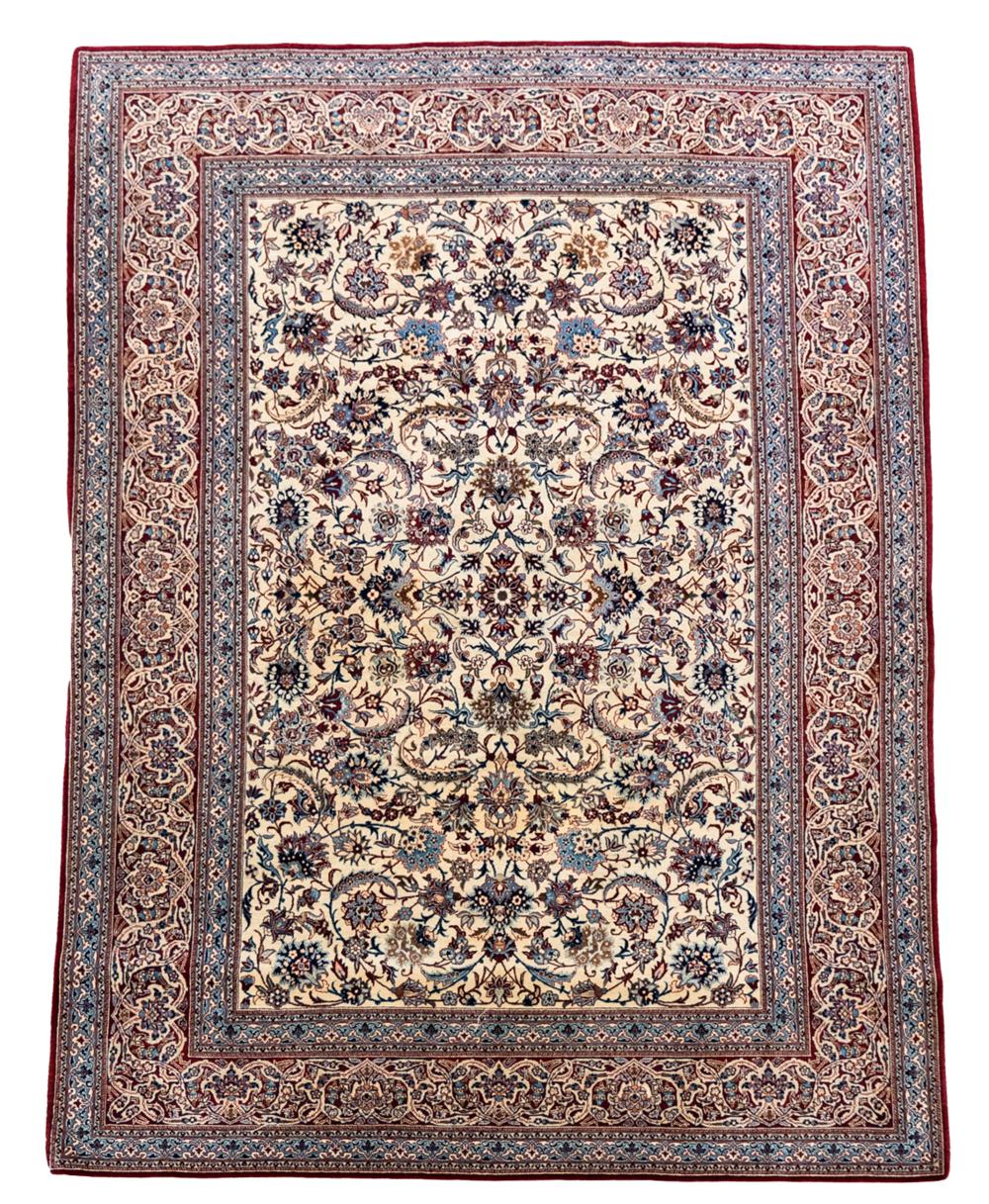 PERSIAN NAIN RUGwool on cotton;