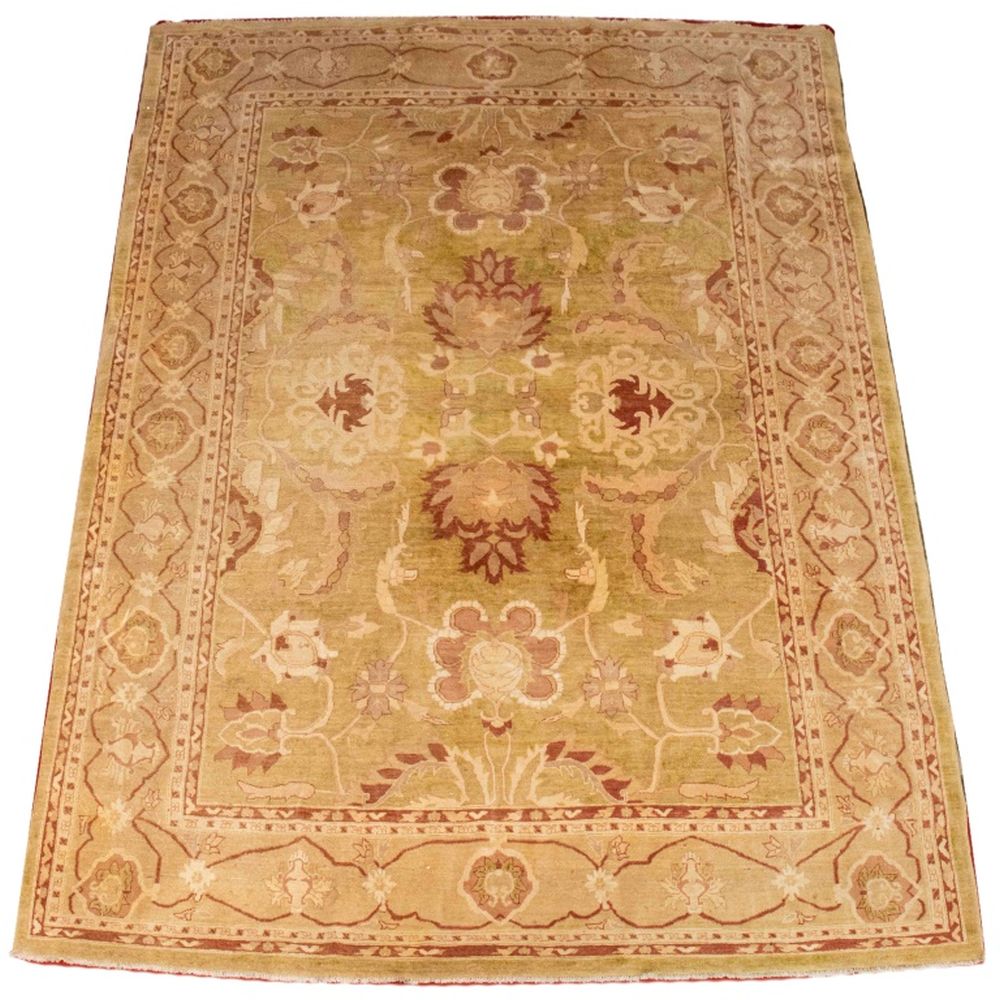 PERSIAN OUSHAK CARPET, 10' X 13'