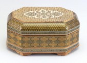 PERSIAN PARQUETRY INLAID WOODE