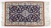 PERSIAN PART SILK PRAYER RUG P