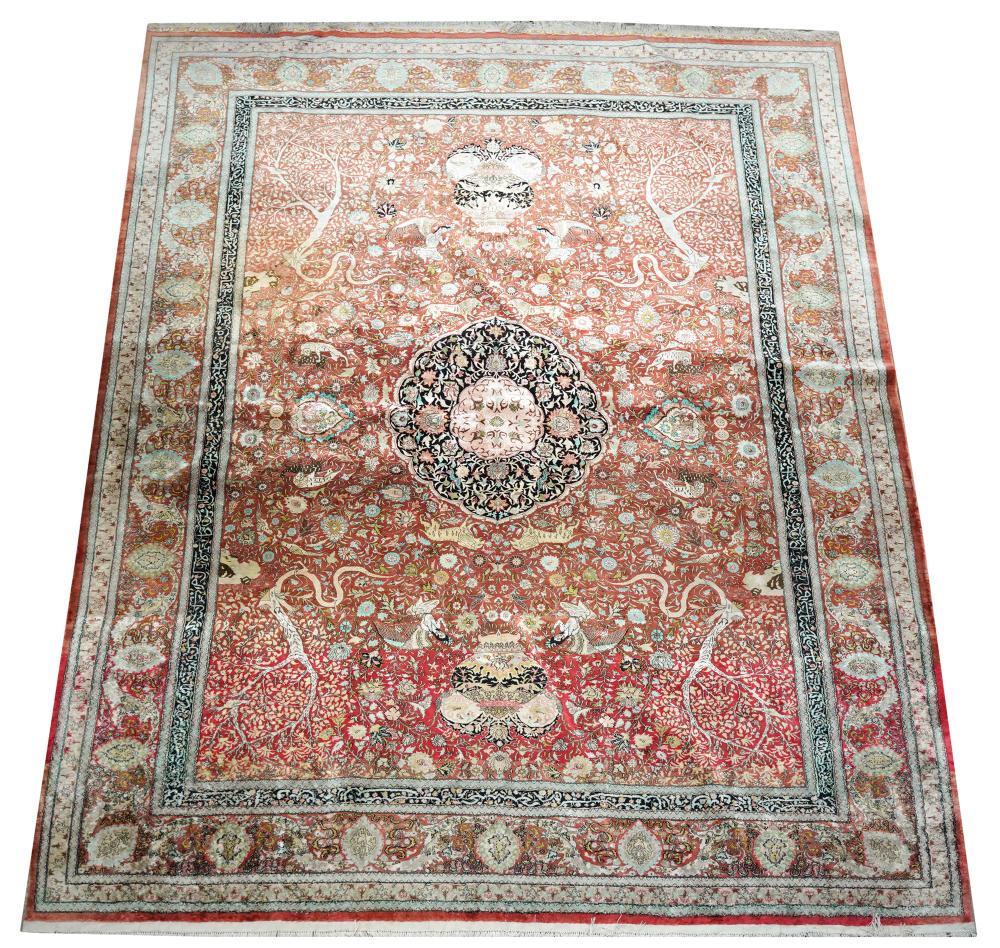 PERSIAN PICTORIAL RUGdepicting