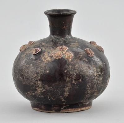 Persian Pottery with Aubergine