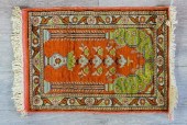 PERSIAN PRAYER RUGPersian mat.