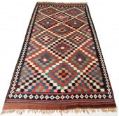 PERSIAN QASHAI KILIM GEOMETRIC