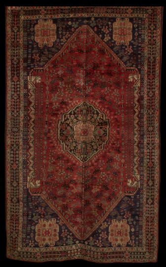 Persian Qashqai Carpet,  5' 5" x 8'