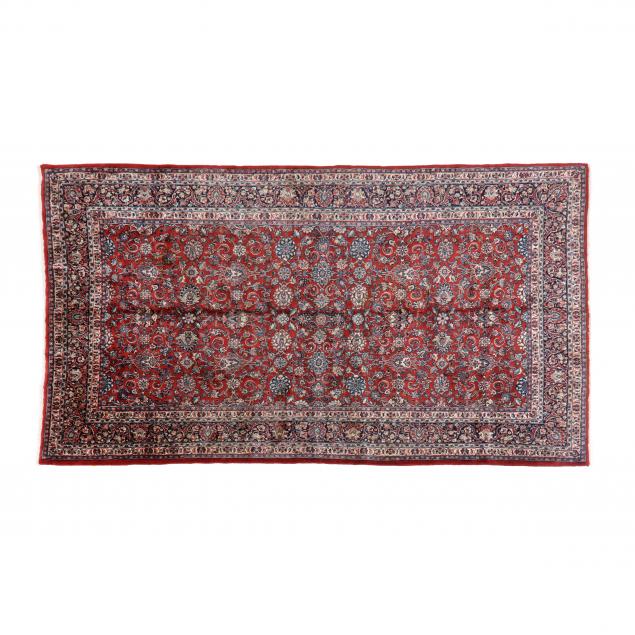PERSIAN QAZVIN Red field with