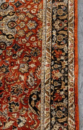 PERSIAN QUM SILK RUG, 4&#039;