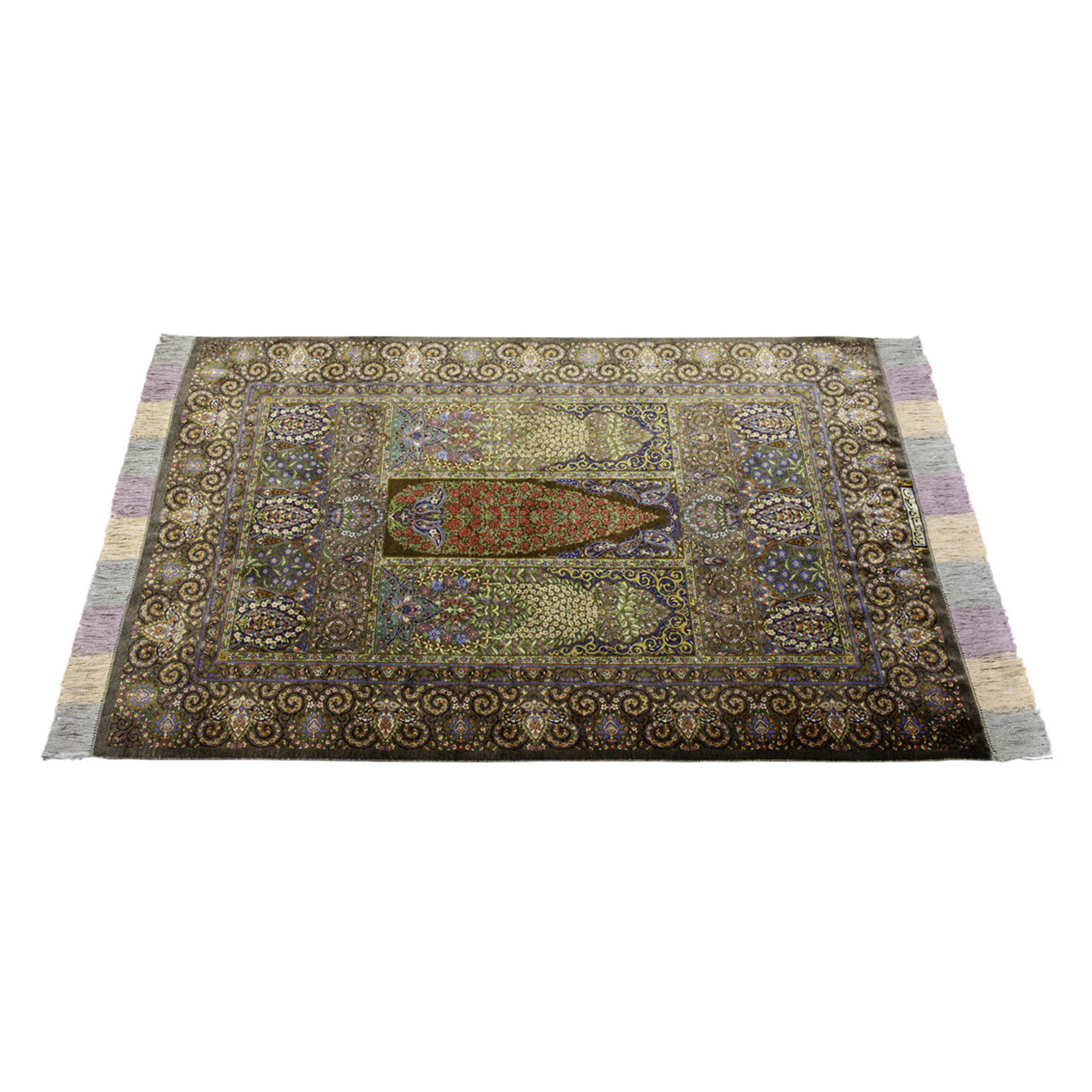 PERSIAN QUM TREE OF LIFE SILK