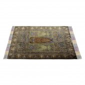 PERSIAN QUM TREE OF LIFE SILK