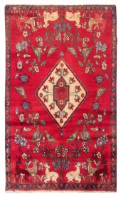 PERSIAN RUG: 3’5” X 5’10” LATE