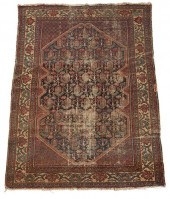 PERSIAN RUG CARPET WOOL ON COT