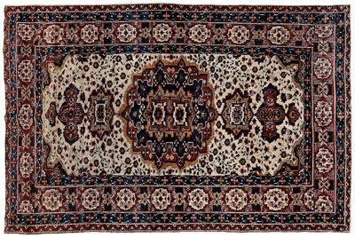 Persian rug, central medallion with