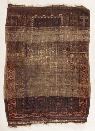 PERSIAN RUG2' 11" wide, 4' 1" long.