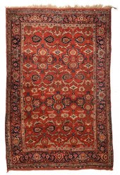 PERSIAN RUG20th century, red f