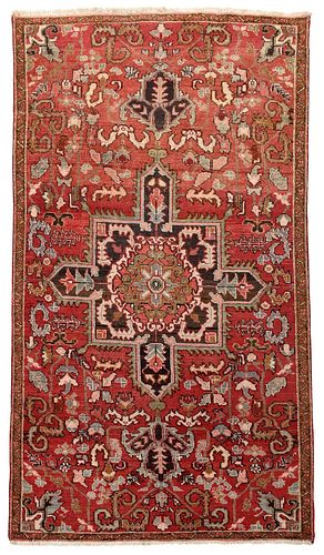 PERSIAN RUG20th century, square
