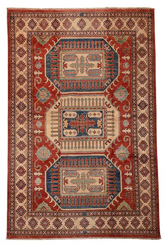 PERSIAN RUG20th century, three