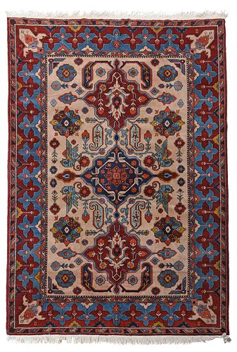 PERSIAN RUG20th century, white