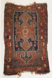 PERSIAN RUG3' 5 1/2" wide, 5'