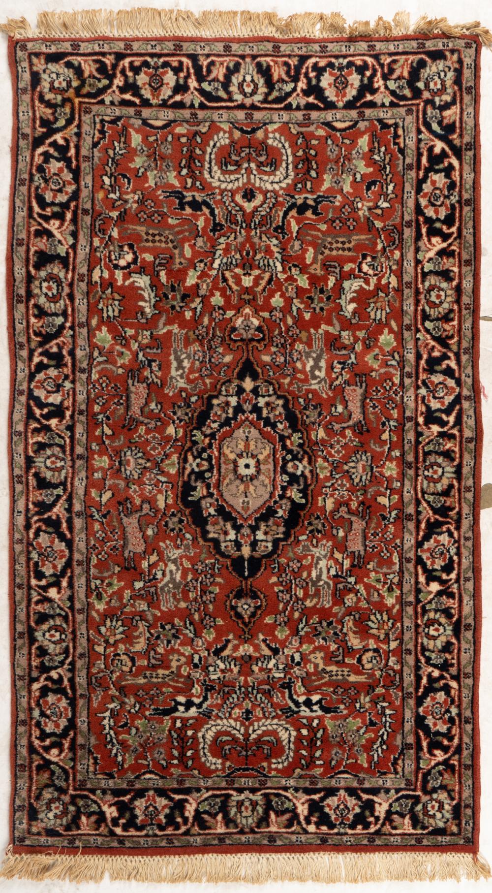 PERSIAN RUGPersian Rug,  wool on