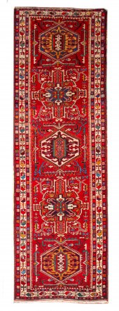 PERSIAN RUNNER RUG, 10' X 3' P