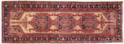Persian runner, three central